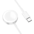 Kép 2/2 - Töltő, Borofone BQ21, vezeték nélküli indukciós iWatch töltő, 5W, fehér, bliszteres