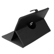 Kép 2/2 - Tok, Vennus Wild, univerzális, 10”, kígyóbőr mintás tablet tok, oldalra nyíló, fekete