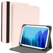 Kép 1/3 - Tok, Wonder Soft, univerzális, 13˝, tablet tok, oldalra nyíló, halvány rózsaszín, bliszteres