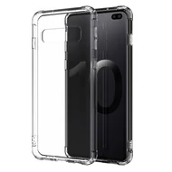 Tok, Anti Shock, 0,5mm Ultra Slim-szilikon tok, OPPO Reno5 5G / 4G, erősített sarokkal, átlátszó