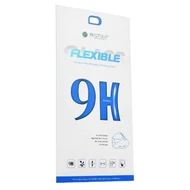 Képernyővédő flexibilis nano fólia 9H, rugalmas edzett üveg, Samsung Galaxy A21S A217, full size, átlátszó