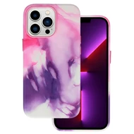 Tok, Leather INK, erősített műbőr hátlapvédő, Apple Iphone 12 / 12 Pro (6,1"), minta 1, bliszteres