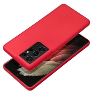 Tok, Soft, szilikon hátlap, kameravédővel, Samsung Galaxy A55 5G, piros