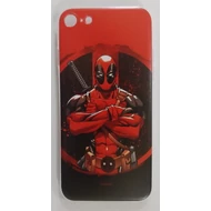 Szilikon tok, Huawei P30, Marvel, mintás hátlap, minta 006 (Deadpool)