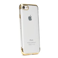 Tok, Electro szilikon hátlap, Apple Iphone 11 Pro (5,8"), átlátszó, arany kerettel