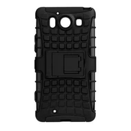 Tok, Panzer, ütésálló tok, Apple iphone X / XS, fekete, csomagolás nélkül