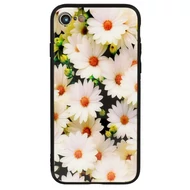 Tok, Vennus Glass, mintás üveg hátlap, szilikon kerettel, Apple Iphone X / XS, minta 1