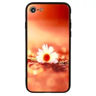 Tok, Vennus Glass, mintás üveg hátlap, szilikon kerettel, Apple Iphone X / XS, minta 3