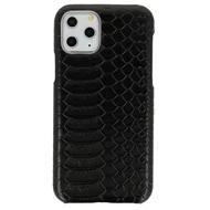 Tok, Vennus Wild, kígyóbőr mintás hátlap, Apple Iphone 12 Mini (5,4"), fekete