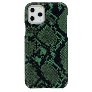 Tok, Vennus Wild, kígyóbőr mintás hátlap, Apple Iphone 11 (6,1"), fekete-zöld Tok, Vennus Wild, kígyóbőr mintás hátlap, Apple Iphone 11 (6,1"), fekete-zöld