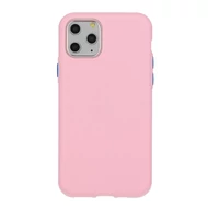 Tok, Solid Silicone, Xiaomi Redmi 9C, szilikon hátlapvédő, halvány rózsaszín