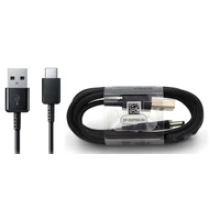 Adatkábel, Samsung Galaxy S8, / USB / Type-C /, gyári, /EP-DG950/, fekete, 120 cm, csomagolás nélküli