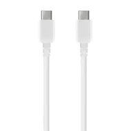 Adatkábel, Samsung, /Type-C / Type-C/, gyári, /EP-DN975BWE/, 5A, fehér, 100 cm, csomagolás nélküli