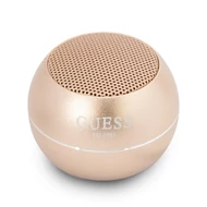 Guess Mini hordozható bluetooth hangszóró, 3W, arany, bliszteres