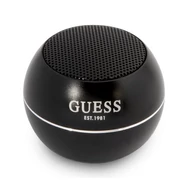 Guess Mini hordozható bluetooth hangszóró, 3W, fekete, bliszteres