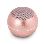 Guess Mini hordozható bluetooth hangszóró, 3W, rózsaszín, bliszteres