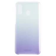 Gyári tok, Samsung Galaxy A40, Gradation cover, műanyag hátlap, lila átmenetes, bliszteres, OSAM-EF-AA405CVEG