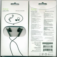 Headset, HTC HD2 Leo, távirányítós, 3.5mm jack csatlakozóval, gyári, /RC E160/, fekete, bliszteres