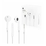 Headset, Apple iPhone /MD827ZM/B/, sztereó fülhallgató, fehér, 3.5mm jack csatlakozóval, gyári, bliszteres