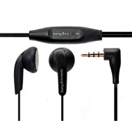 Headset, Sony Xperia X10 mini, /MH410C/, felvevőgombos, sztereó, 3.5mm jack, fekete, gyári, csomagolás nélküli