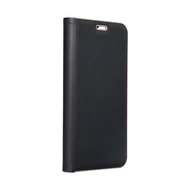 Tok, Vennus, oldalra nyíló mágneses műbőr flip tok, Samsung Galaxy A17, fekete, (szilikon belsővel), csomagolás nélküli (prémium minőség)