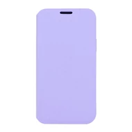 Tok, Vennus Lite, oldalra nyíló műbőr flip tok, Apple Iphone 12 Mini (5,4˝), lila, (szilikon belsővel), bliszteres