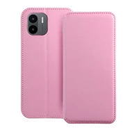 Tok, Dual Pocket, mágneses, oldalra nyíló műbőr flip tok, Xiaomi Redmi Note 13 Pro Plus 5G, rózsaszín, (szilikon belsővel), dupla belső zsebbel 