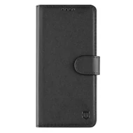 Tok, Tactical Field oldalra nyíló mágneses műbőr flip tok, T-mobile T Phone 5G, fekete, (szilikon belsővel), bliszteres