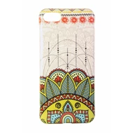 Szilikon tok, Hoco Doren, Apple Iphone X / XS, azték mintás hátlap, sárga, bliszteres, (prémium minőség)