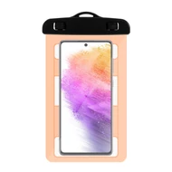 Tok, Waterproof vízálló telefon tok, univerzális, Type 2, narancssárga