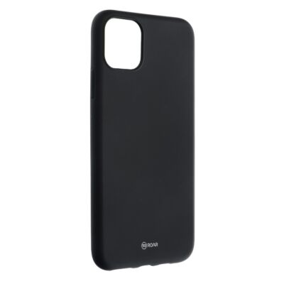 Tok, Roar Colorful, szilikon hátlap, Apple Iphone 11 (6,1"), fekete