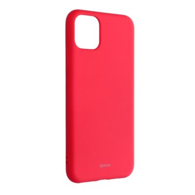 Tok, Roar Colorful, szilikon hátlap, Apple Iphone 12 / 12 Pro (6,1"), rózsaszín