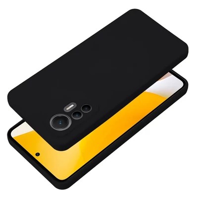 Tok, Soft, szilikon hátlap, Xiaomi Redmi 12C, fekete