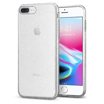 Szilikon tok, 0,5mm, csillogó, Apple Iphone 11 Pro (5,8"), átlátszó