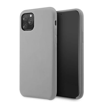 Tok, erősített szilikon hátlap, Apple Iphone 7 / 8 / SE (2020 / 2022), szürke