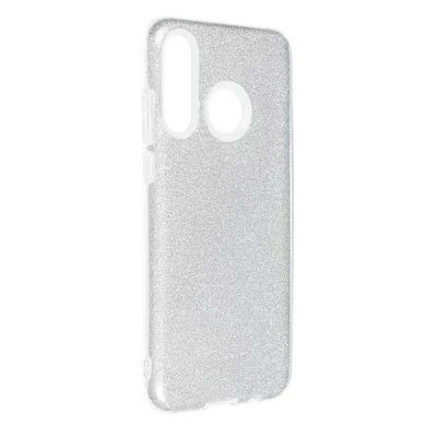 Tok, Shining, Samsung Galaxy A72 A725, szilikon hátlapvédő, 3 részes, ezüst