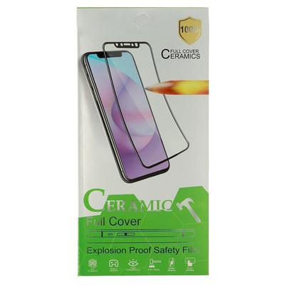 Képernyővédő flexibilis fólia, Hard Ceramic, Apple Iphone 13 Pro (6,1˝), full size, fekete