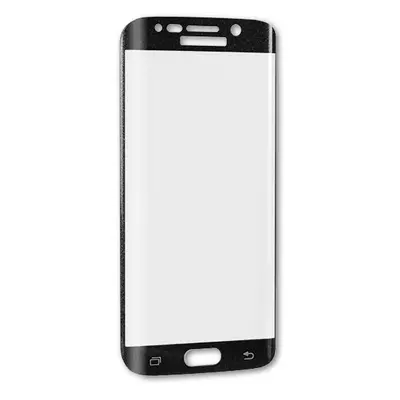 Képernyővédő, ütésálló üvegfólia, Apple Iphone 15 Plus (6,7"), full size 5D, fekete, prémium minőség, csomagolás nélkül
