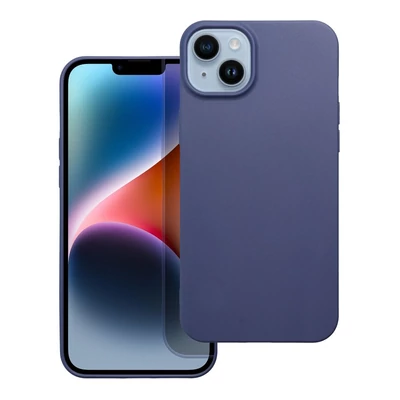 Tok, MATT szilikon tok, Apple Iphone 16 Pro (6,3"), sötétkék