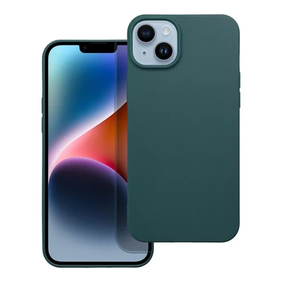 Tok, MATT szilikon tok, Apple Iphone 16 Pro (6,3"), sötétzöld