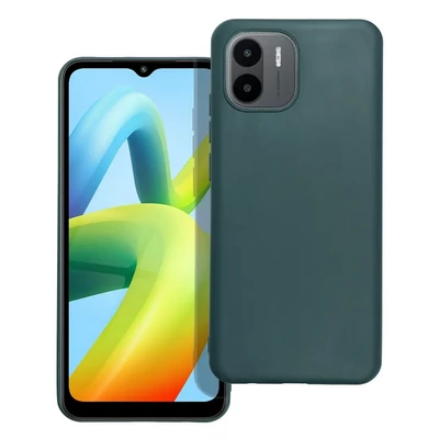 Tok, MATT szilikon tok, Samsung Galaxy A16, sötétzöld