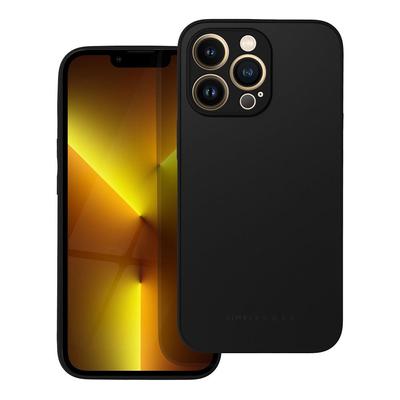 Tok, Roar Matte Glass erősített hátlap szilikon kerettel, Apple Iphone 13 Pro Max (6,7"), fekete