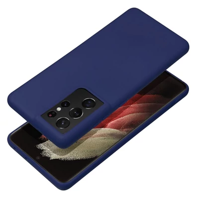 Tok, Soft, szilikon hátlap, kameravédővel, Xiaomi Redmi 14C, sötétkék