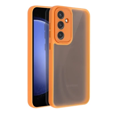 Tok, Variete, Samsung Galaxy A25 5G, keményített hátlap, szilikon kerettel, narancssárga