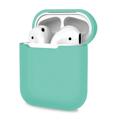 Szilikon tok, Apple Airpods 1 / 2, menta