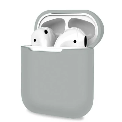Szilikon tok, Apple Airpods 1 / 2, szürke