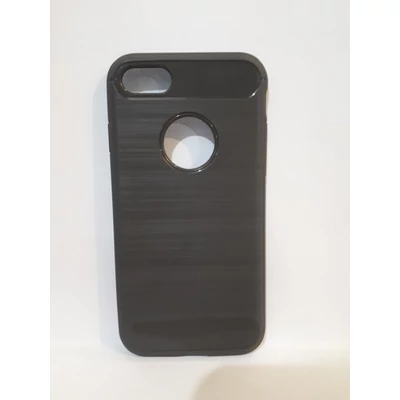 Tok, carbon szilikon hátlap, Samsung Galaxy J3 (2016) J320, világos szürke
