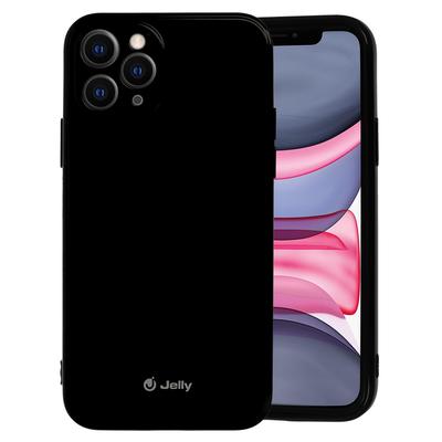 Tok, Jelly, szilikon hátlap, Apple Iphone 13 Pro (6,1˝), fekete, bliszteres