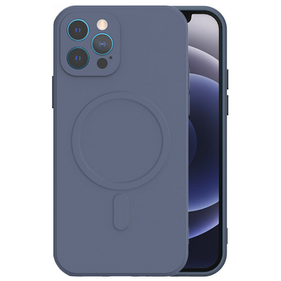 Tok, MagSilicone, szilikon hátlap, Apple Iphone 13 (6,1"), szürke