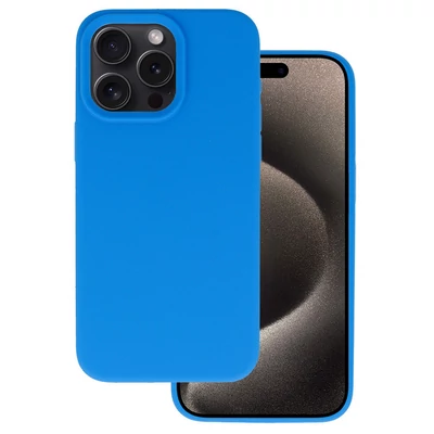 Tok, erősített szilikon hátlap, Xiaomi Redmi Note 9 Pro, világoskék